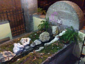 Il presepe nel lavatoio di Pianoscarano