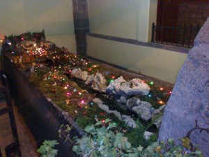 Il presepe nel lavatoio di Pianoscarano