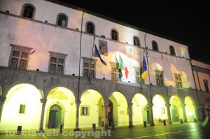 L'inaugurazione del festival delle luci