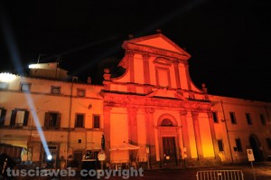 L'inaugurazione del festival delle luci