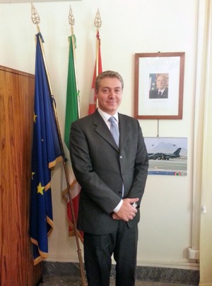 L'assessore provinciale Federico Fracassini