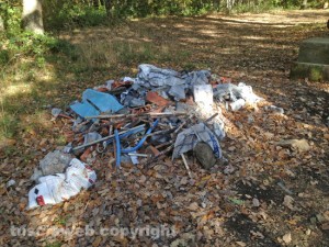 Una discarica sui Cimini 