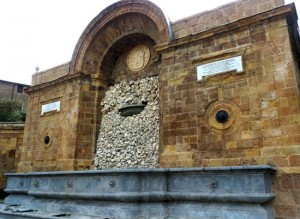 Inaugurazione del momento della Fontana Grande 