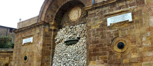 Inaugurazione del momento della Fontana Grande