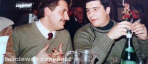 Giuseppe Fioroni con Pietro Bevilacqua in una foto d'archivio del Ragonesi
