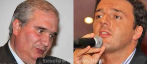 Giuseppe Fioroni e Matteo Renzi