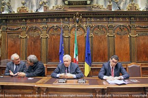 Alvaro Ricci, Antonio Delli Iaconi, Leonardo Michelini e Giacomo Barelli