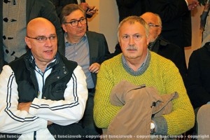 Lorenzo Celestini a destra