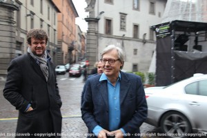 Filippo Rossi e Vittorio Sgarbi