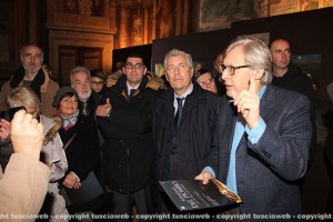 Vittorio Sgarbi alla Sala Regia