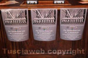 Un momento della presentazione ufficiale di Santa Rosa patrimonio dell'Umanità
