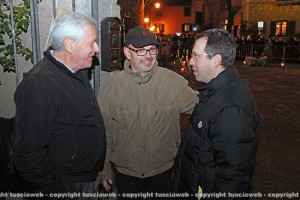 Michelini e Fersini con don Claudio