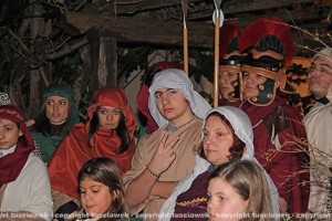 Il presepe vivente a piazza san Carluccio