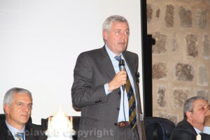 L'intervento del sindaco Michelini 