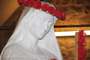 La statua di Santa Rosa