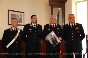 La presentazione del calendario dell'Arma