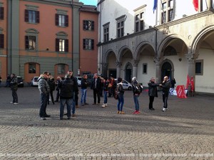 Villa Buon Respiro, la protesta in piazza