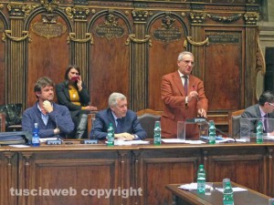 Maurizio Federici in consiglio comunale