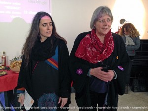 A destra Anna Maghi