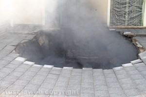 Civita castellana - L'incendio al Maury's