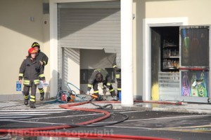 Civita castellana - L'incendio al Maury's