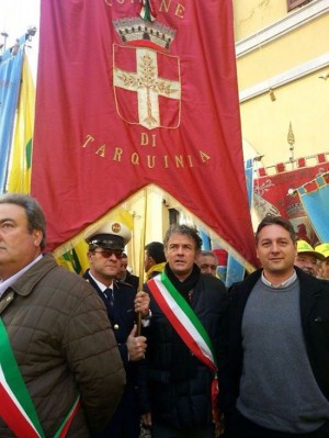 Il vicesindaco Bacciardi alla manifestazione della Coldiretti a Roma