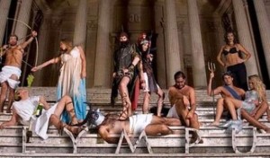 Spese gruppo regionale Pdl - Un'immagine del toga party