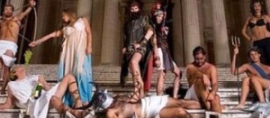 Spese gruppo regionale Pdl - Un'immagine del toga party