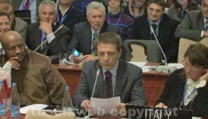 Il momento della proclamazione