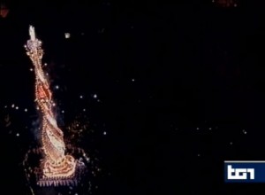 La macchina di santa Rosa al Tg1