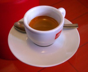 Una tazzina di caffè