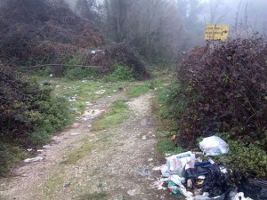 La zona dell'Acquarossa sporca