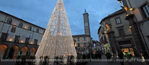 L'albero di Natale a piazza del Comune