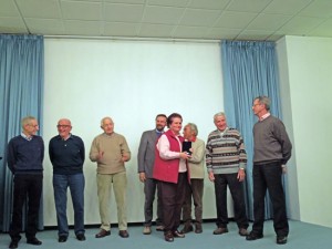 I festeggiamenti del club