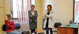 Inaugurata la biblioteca alla primaria De Amicis