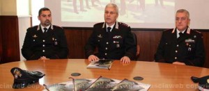 La presentazione del calendario dell'Arma