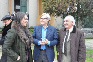 Sgarbi con gli assessori Ciambella e Ricci