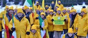 La delegazione di Coldiretti al Brennero
