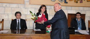 Il sindaco Mazzola con l'ex assessore De Luca