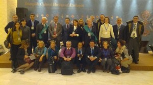 La delegazione italiana a Baku 
