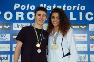 I ragazzi del Centro nuoto Ronciglione Capranica
