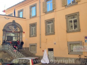 L'istituto Santa Rosa occupato