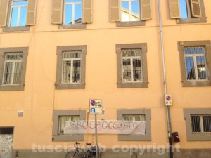 L'istituto Santa Rosa occupato