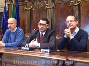 Paolo Moricoi, l'assessore Giacomo Barelli e Claudio Ferri