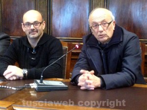 L'assessore Fabrizio Fersini ed Elio Forti