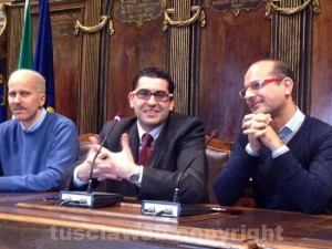 Paolo Moricoi, l'assessore Giacomo Barelli e Claudio Ferri