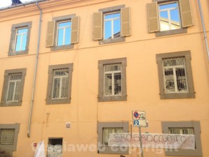L'istituto Santa Rosa occupato