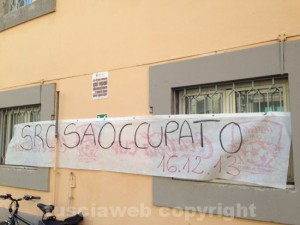 L'istituto Santa Rosa occupato