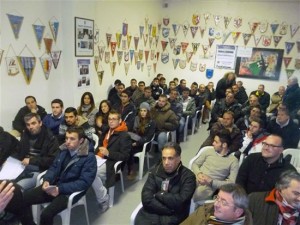 L'incontro degli arbitri viterbesi con Maresca