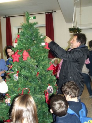 Addobbato l'albero condiviso 